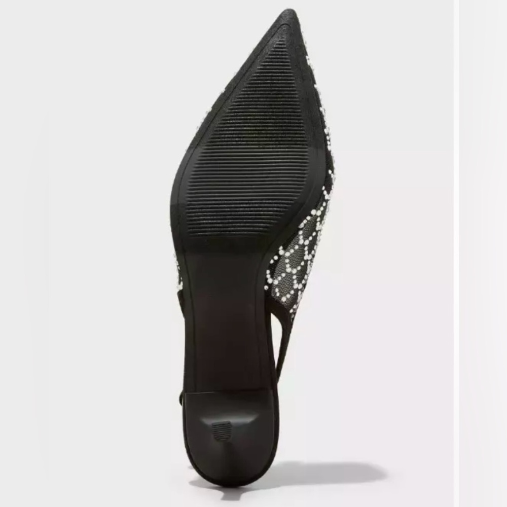 A New Day NWT Black Kitten Heel - Picture 4 of 11